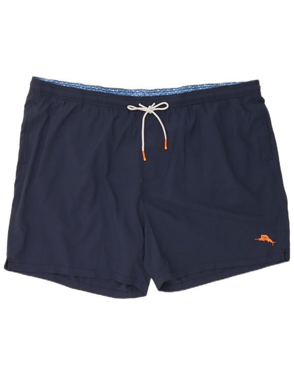 TOMMY BAHAMA Badeshorts til mænd 3XL marineblå polyester