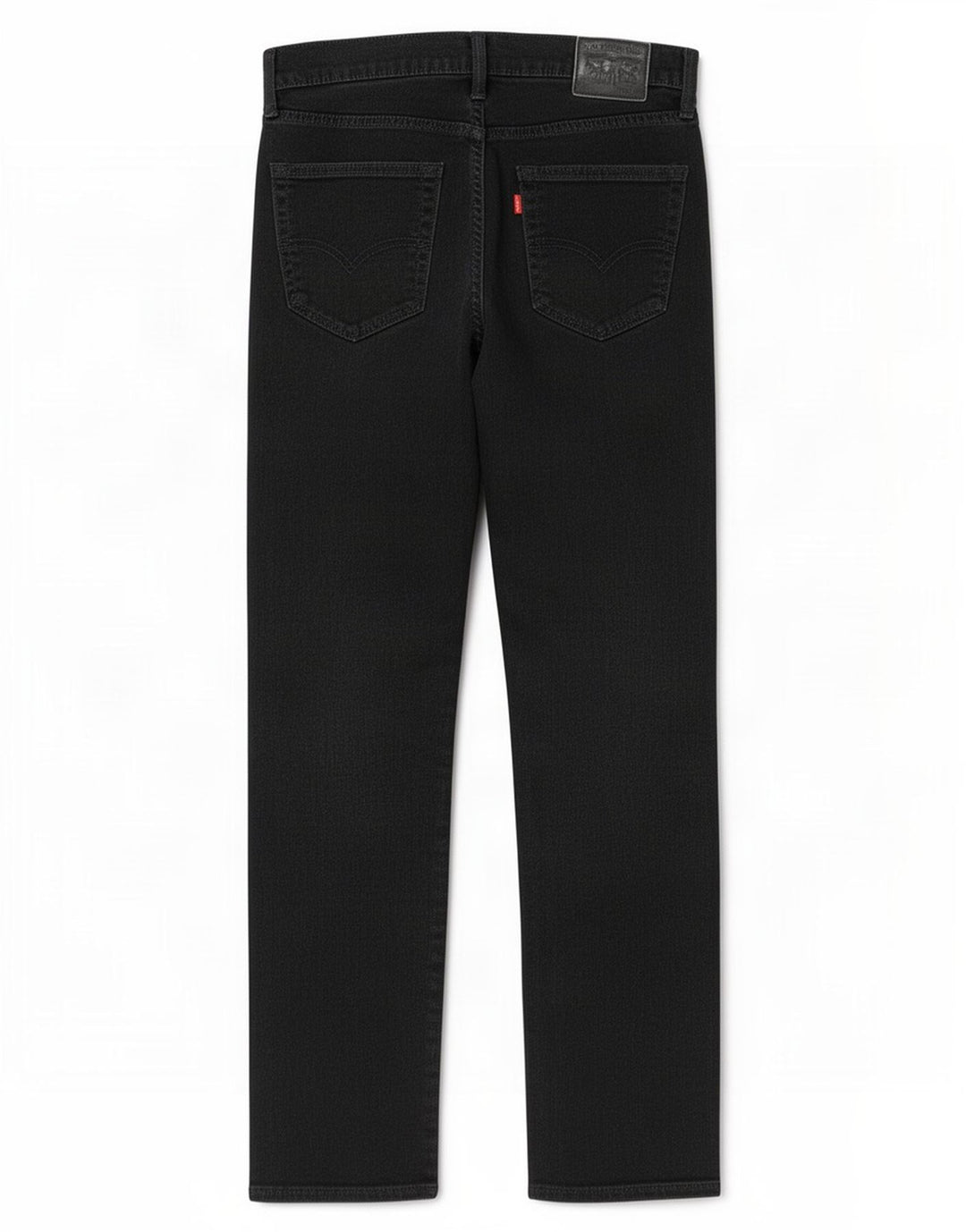 Levi's Herre 504 lige jeans W32 L32 sort bomuld