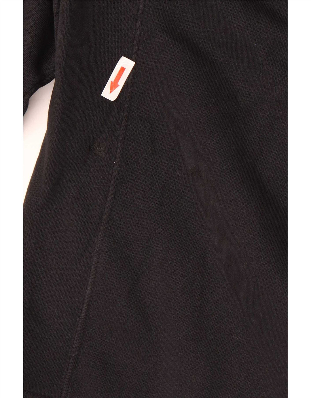 Nike hættetrøje med lynlås til mænd 2XL sort bomuld
