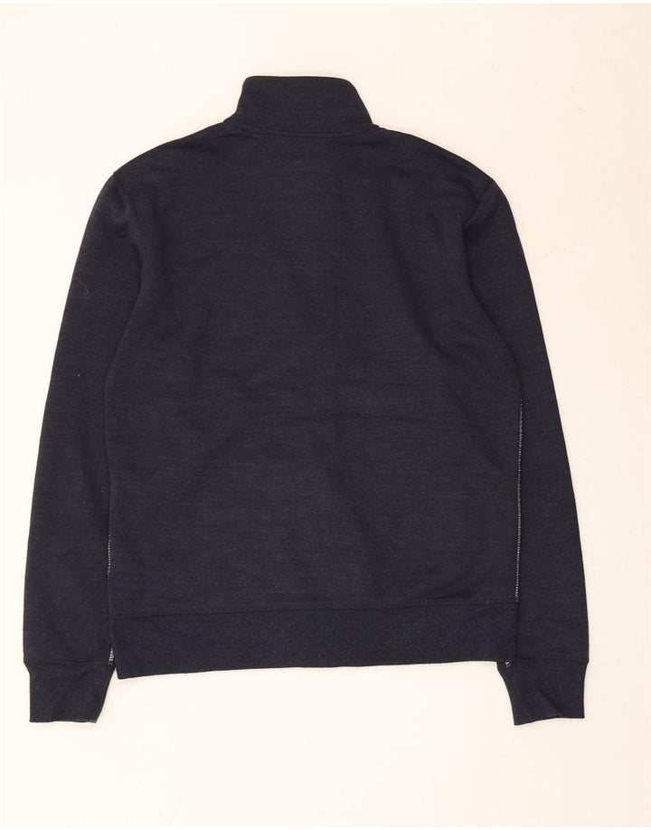 Superdry Grafisk træningsdragt topjakke til mænd XL Marineblå Flecked Polyester