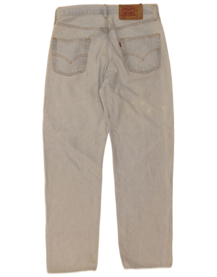 Levi's Herre 501 lige jeans W36 L32 blå bomuld