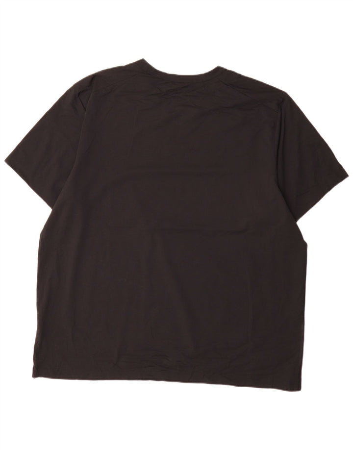 Nike herre Dri Fit T-shirt top 2XL sort polyester