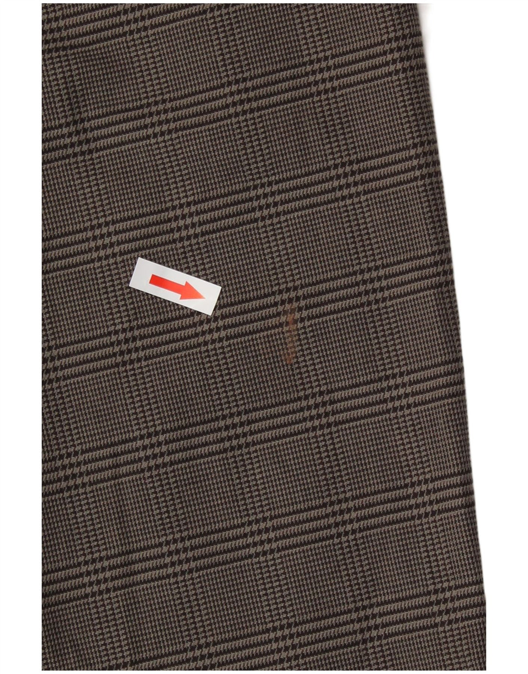 Dockers Lige fritidsbukser til kvinder W28 L30 Brun Houndstooth
