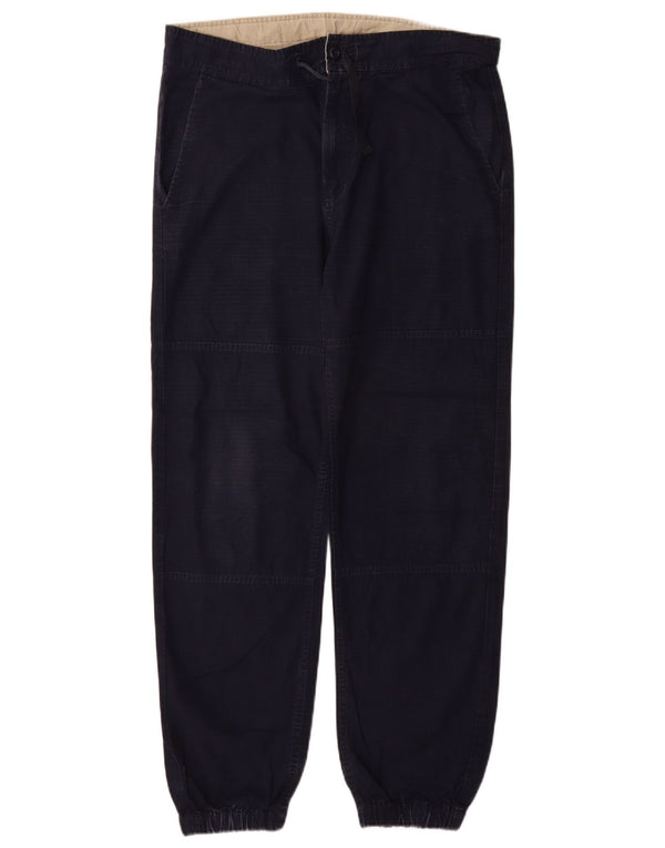 CARHARTT Joggers til mænd Chinobukser Medium W32 L29 Marineblå Bomuld