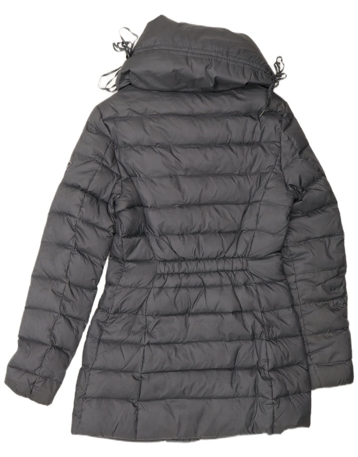 GUESS polstret frakke til kvinder UK 6 XS Grå polyester
