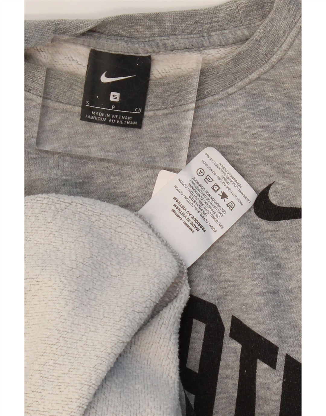 NIKE Herre Ohio State Graphic Sweatshirt Jumper lille grå bomuld