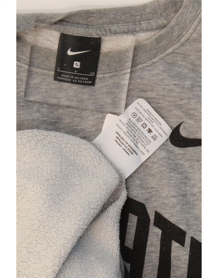 NIKE Herre Ohio State Graphic Sweatshirt Jumper lille grå bomuld