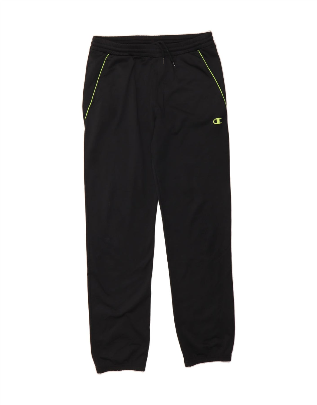 CHAMPION Boys Tracksuit Trousers Joggers 13-14 Years XL Black Polyester Vintage Champion and Second-Hand Champion from Messina Hembry 