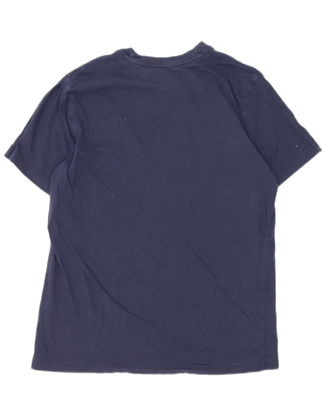 Reebok Herre grafisk T-shirt Top Stor marineblå bomuld