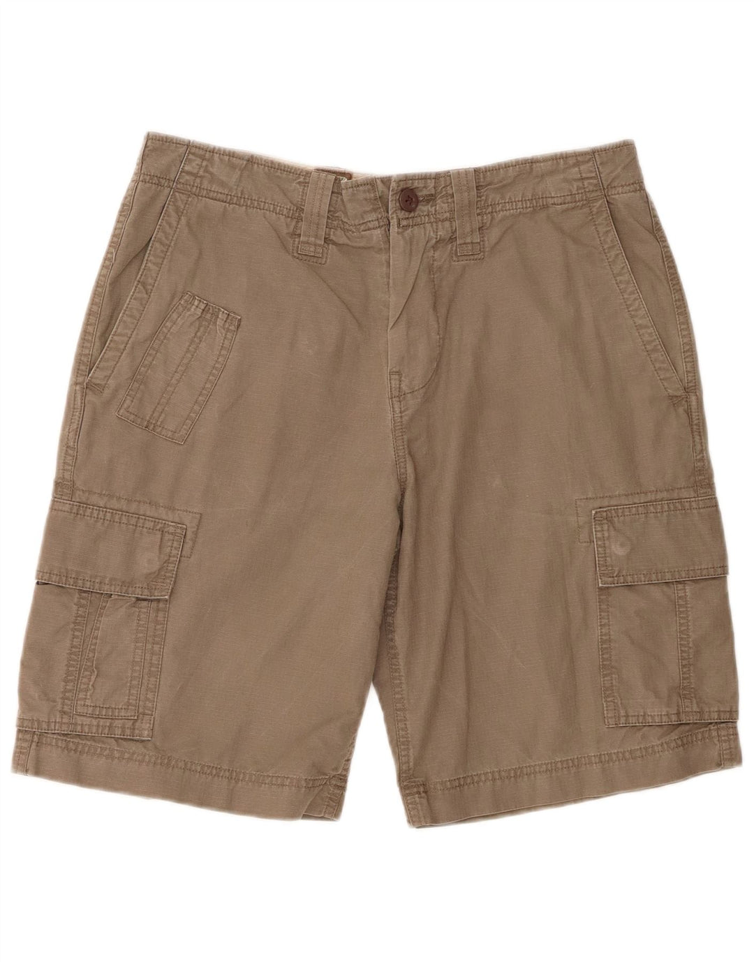Dockers Herre Comfort Fit Cargo Shorts W31 Medium Khaki Bomuld