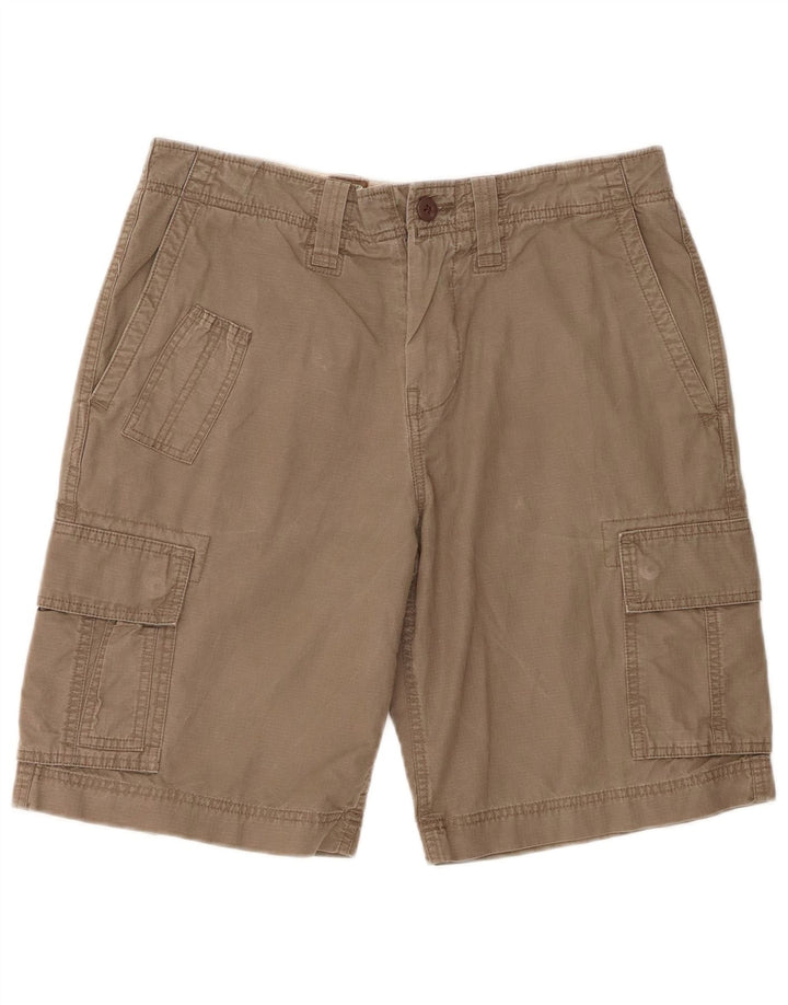 Dockers Herre Comfort Fit Cargo Shorts W31 Medium Khaki Bomuld