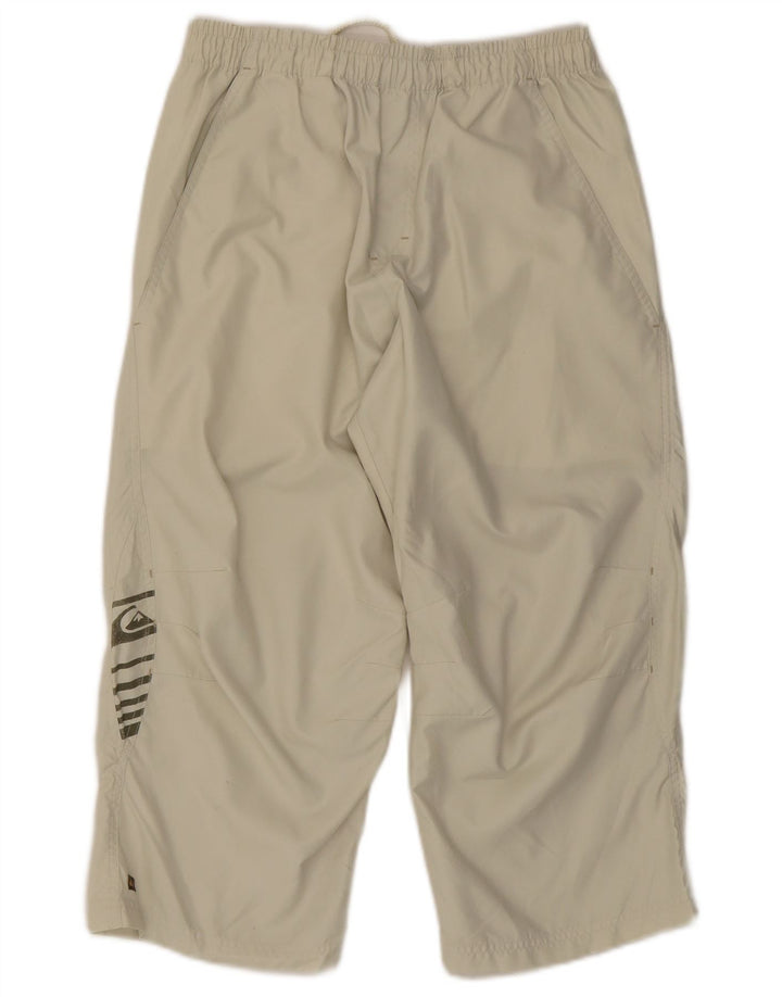 Quiksilver Herre grafiske Capri træningsdragt bukser Små beige polyester