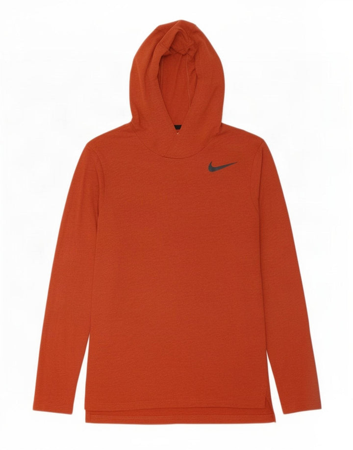 Nike Herre hættetop Langærmet lille orange polyester