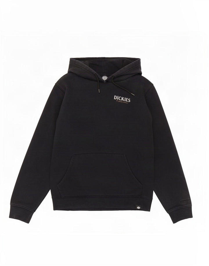 Dickies Grafisk hættetrøje til mænd mellem sort bomuld