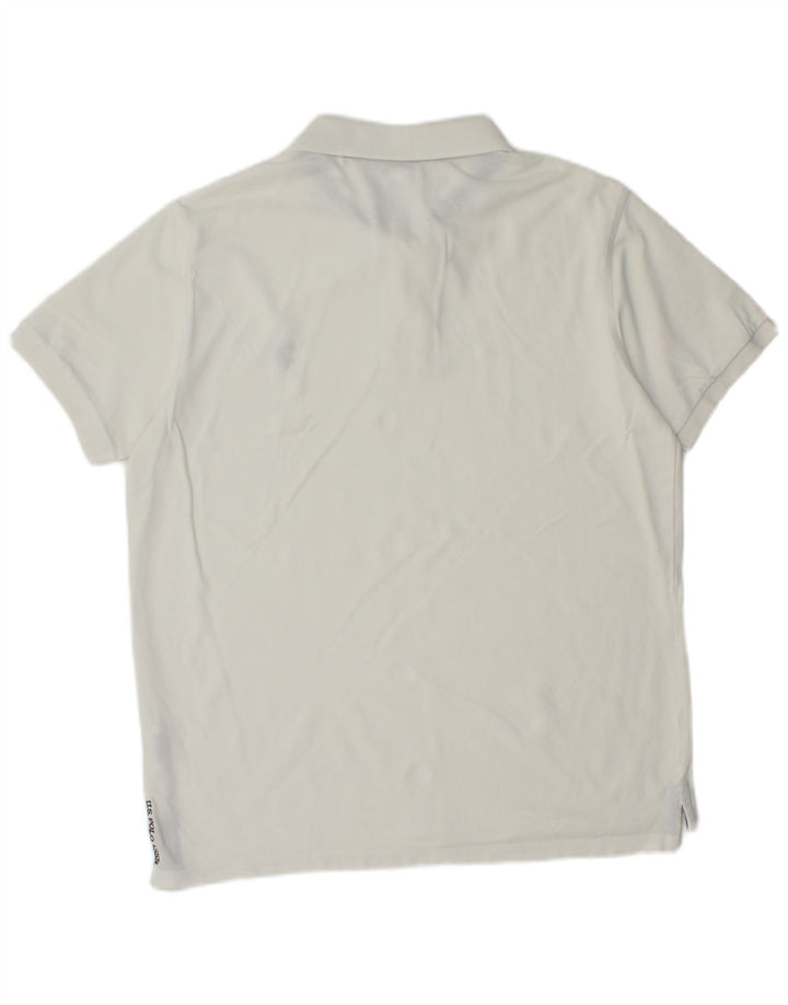 U.S. Polo Assn. Herre poloskjorte stor hvid bomuld