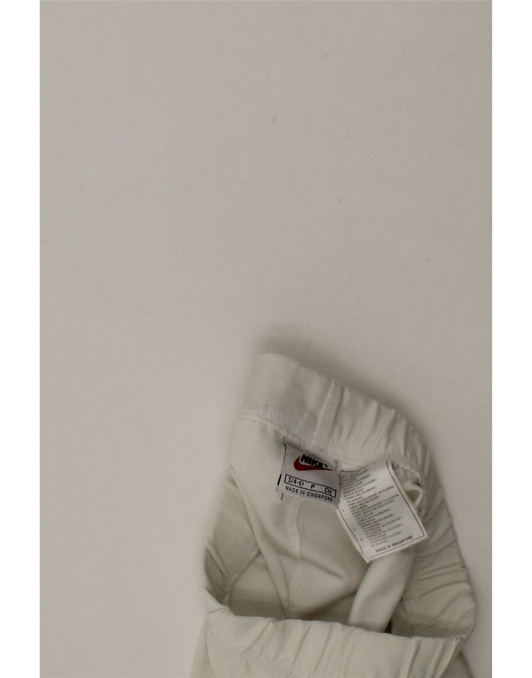 NIKE Womens Dri Fit Sport Shorts US 4/6 Small  White Polyester Vintage Nike and Second-Hand Nike from Messina Hembry 