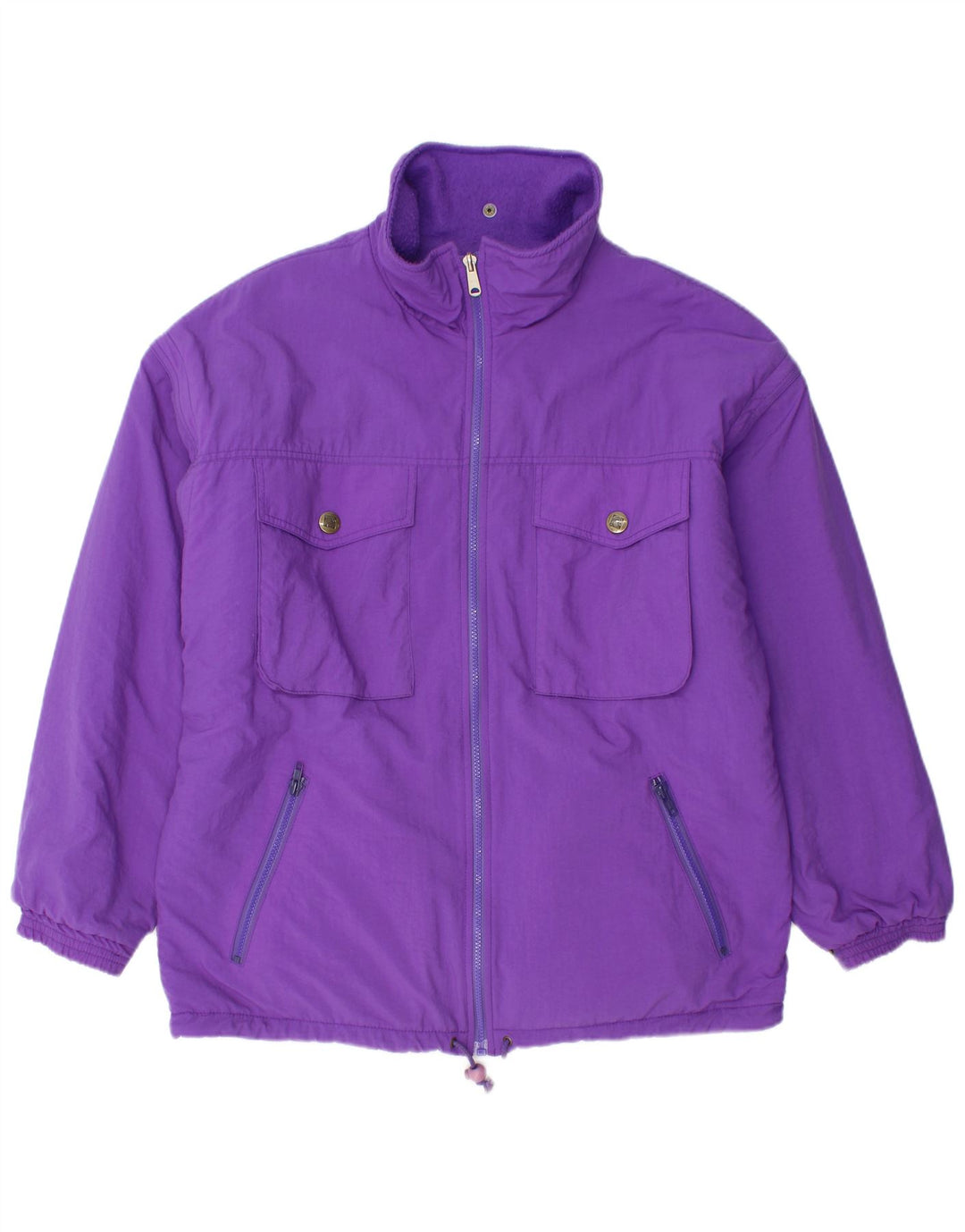 VINTAGE Vendbar herrejakke UK 42 XL Lilla