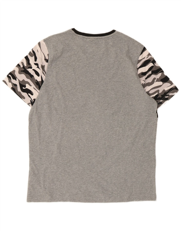 Puma Herre grafisk T-shirt Top Stor flerfarvet Camouflage Bomuld
