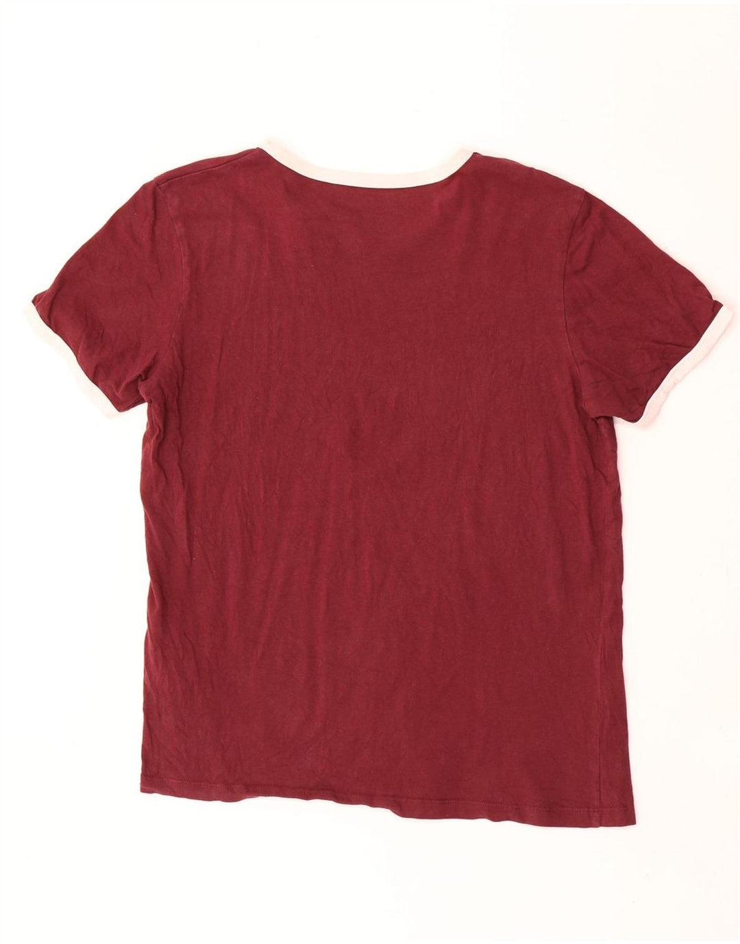 Jack & Jones Herre Regular Fit T-shirt Top Medium rødbrun bomuld