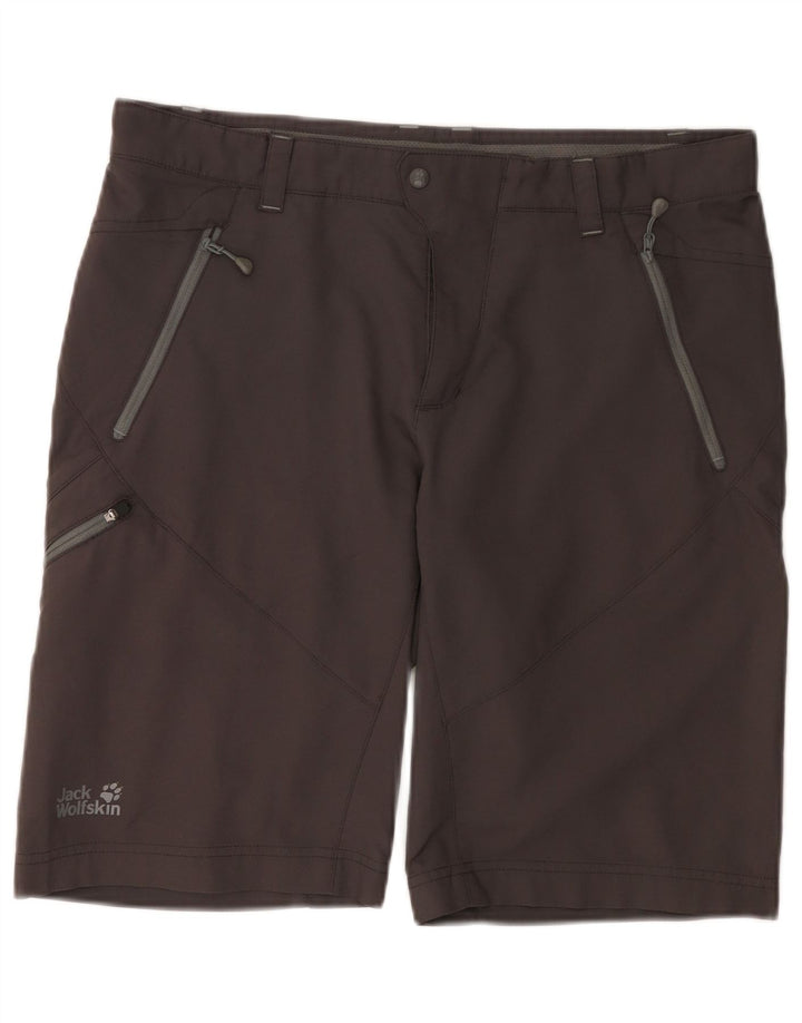 Jack Wolfskin Herre Cargo Shorts UK 40 Large W34 Grå Polyester