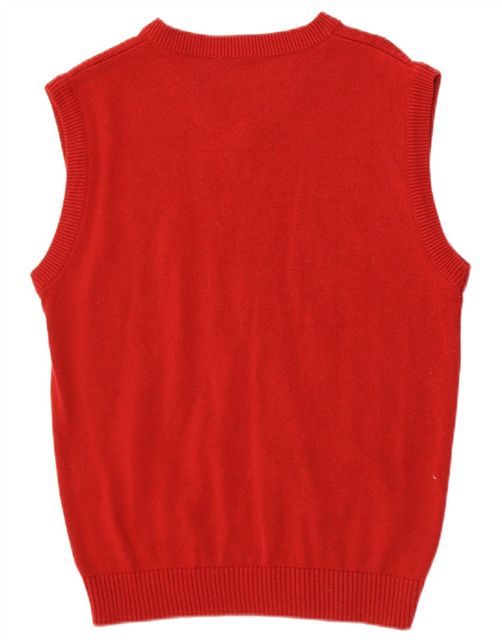 Dardano Herrevest Tank Top IT 50 Medium Rød Bomuld