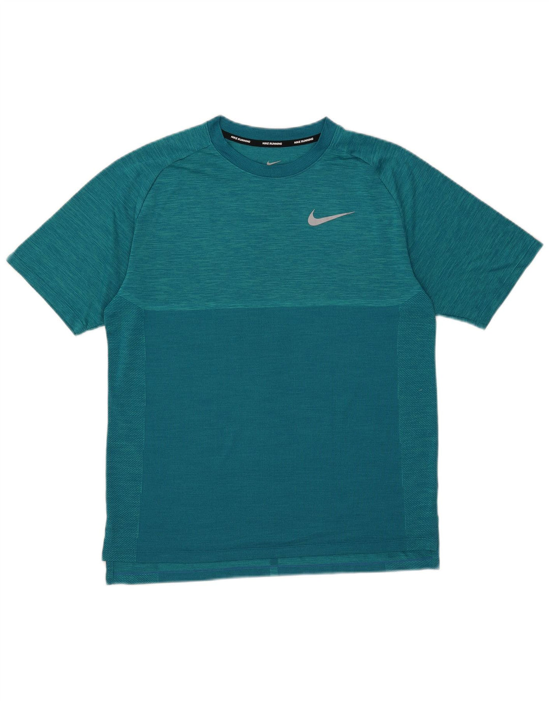 Nike Herre Dri Fit T-shirt Top Medium Blue Flecked