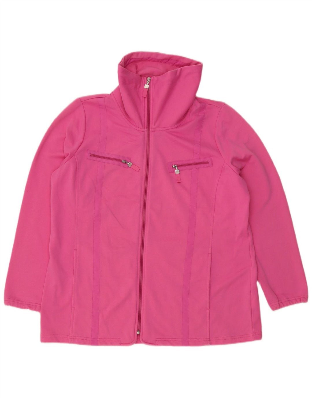 Canda træningsdragt topjakke til kvinder UK 16 Large Pink Polyester