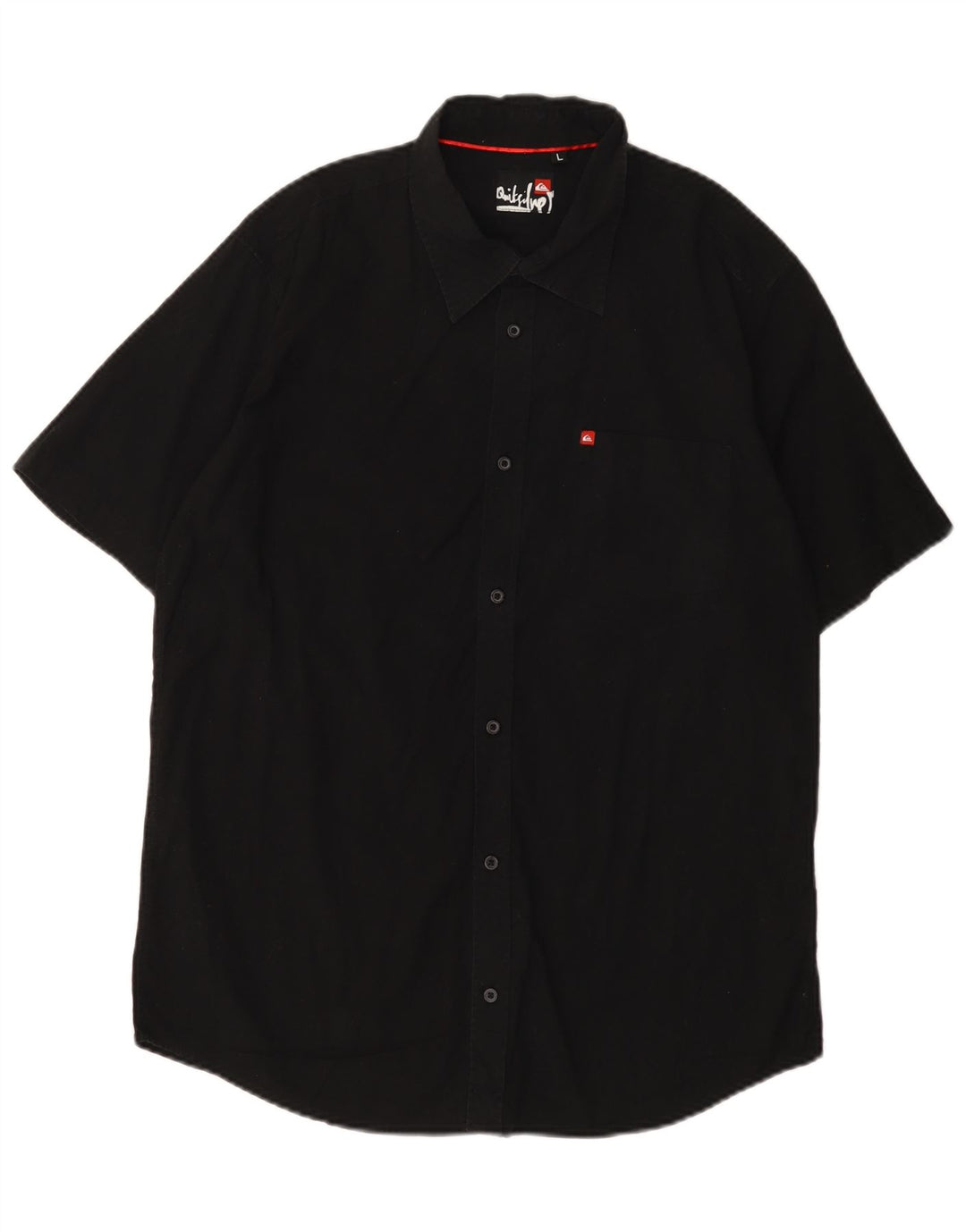 Quiksilver Kortærmet Herreskjorte Stor Sort