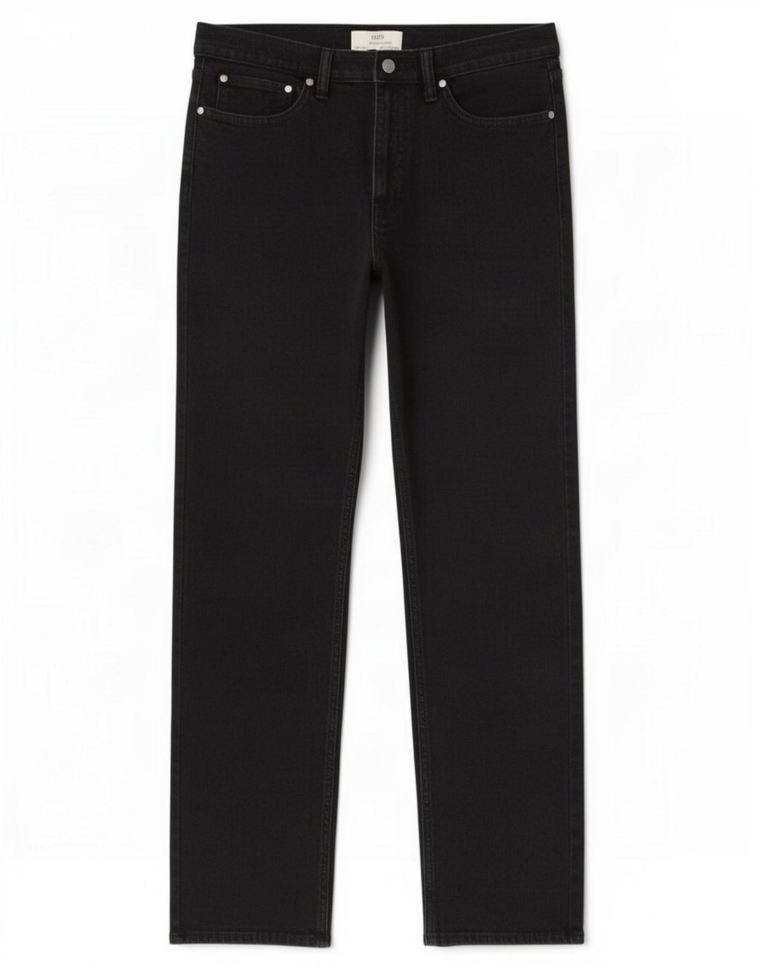 Marks & Spencer Straight Jeans til mænd W32 L33 Sort bomuld