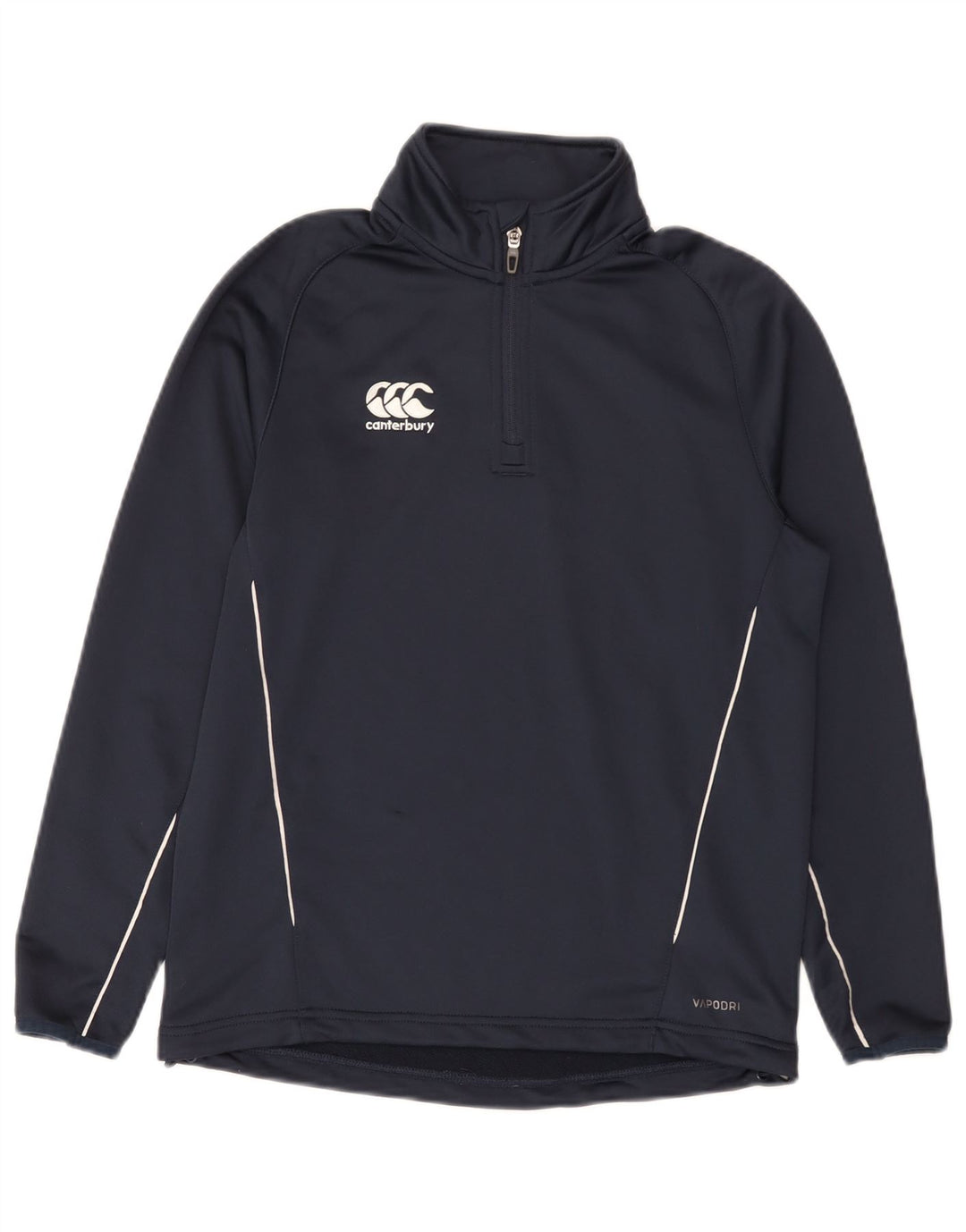 Canterbury Boys Zip Neck Pullover Træningsdragt Top 13-14 år Navy Blue
