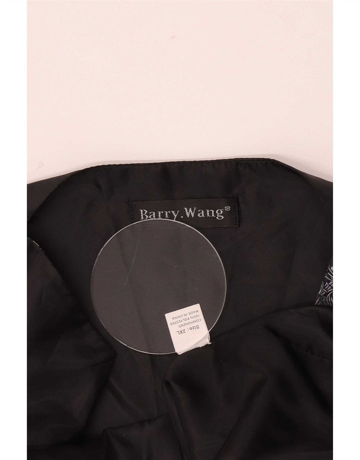 Barry Wang Herrevest 2XL Grå Paisley Polyester