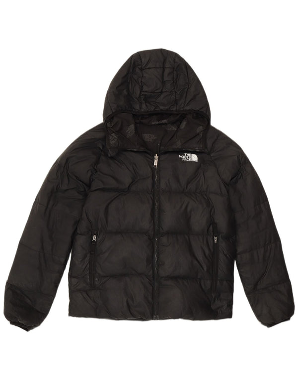 The North Face Boys Polstret Hættejakke 14-15 år XL Sort Polyester