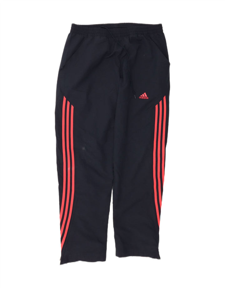 ADIDAS Mens Tracksuit Trousers Medium  Navy Blue Polyester Vintage Adidas and Second-Hand Adidas from Messina Hembry 