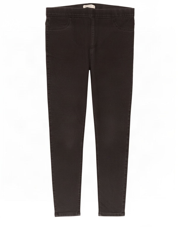 Marks & Spencer Dame Jegging Jeans UK 14 Large W32 L27 Sort Bomuld