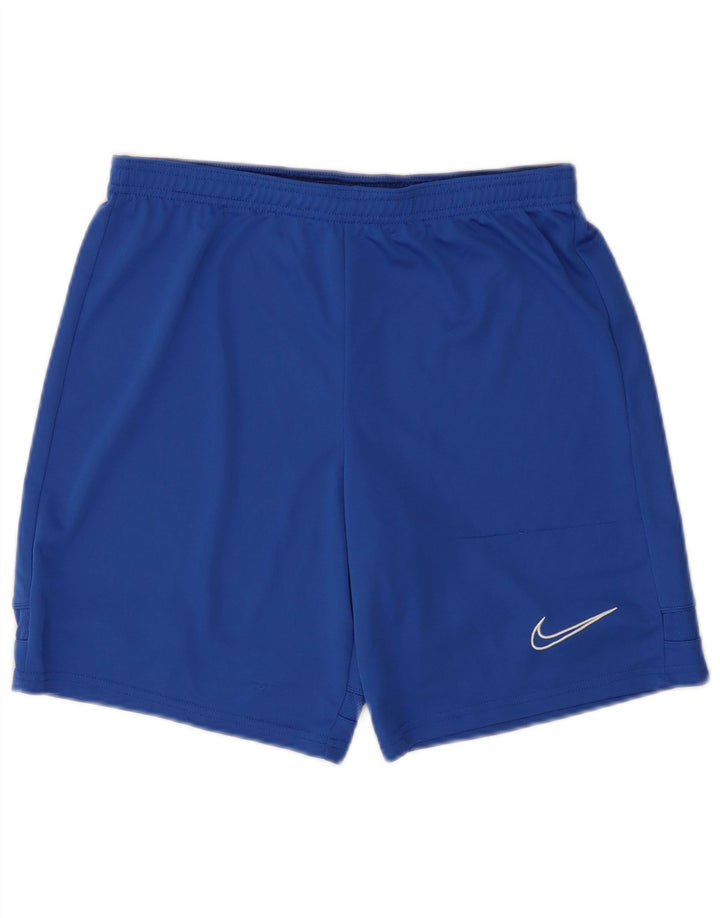 NIKE Dri Fit sportsshorts til mænd mellemblå polyester