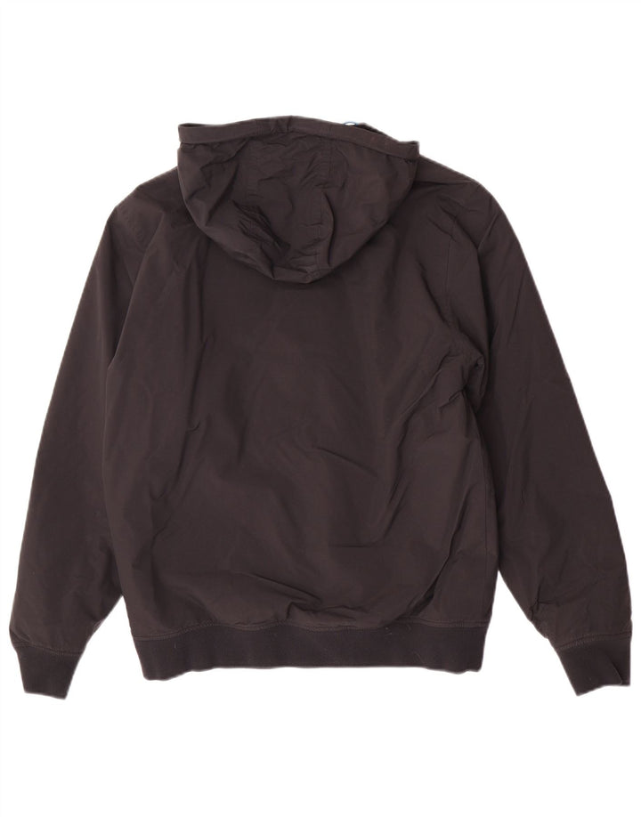 Fred Perry Herre Hooded Bomber Jacket UK 36 Small Black Polyamide