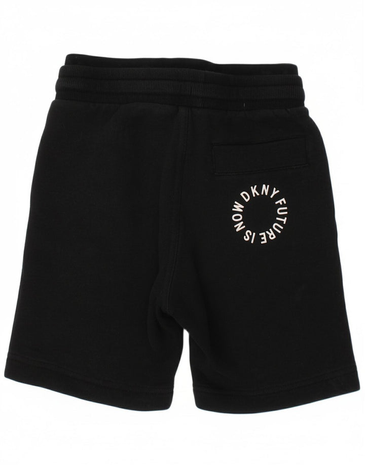 DKNY Boys Sport Shorts 5-6 Years  Black Cotton