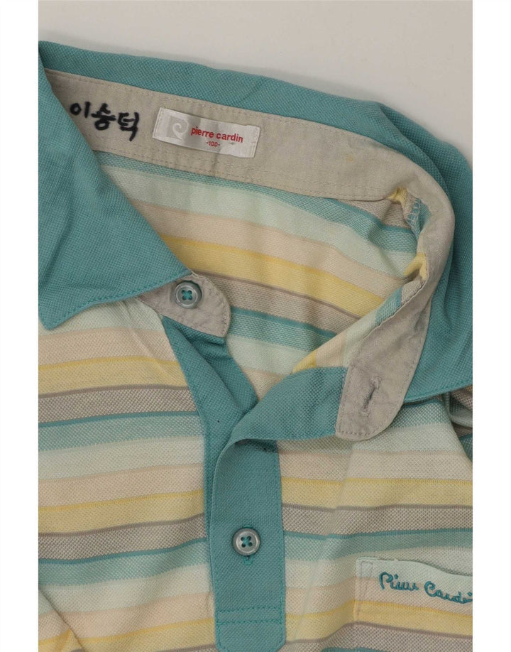 Pierre Cardin Herre Rugby Polo Shirt Medium Flerfarvet Stribet