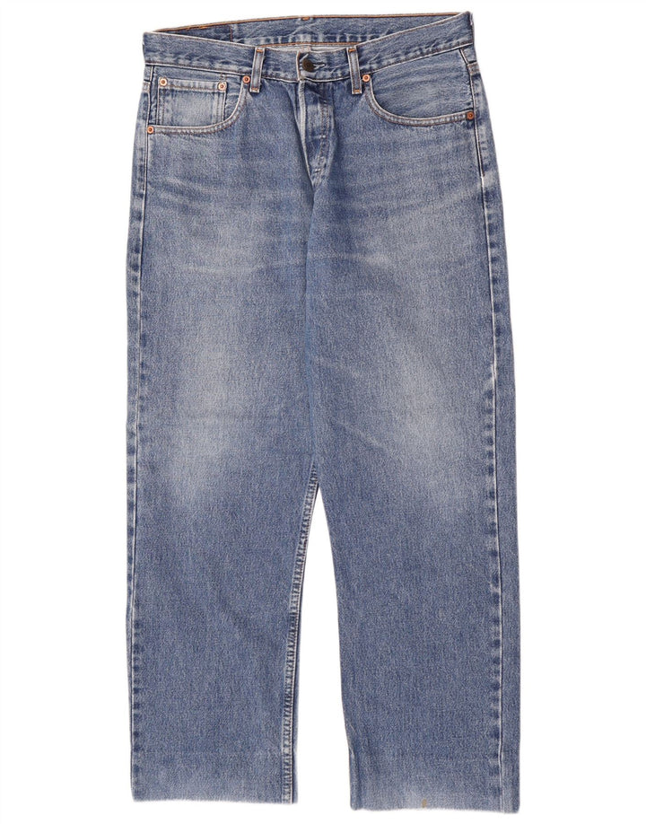Levi's Herre 582 Straight Jeans W33 L28 Blå Bomuld