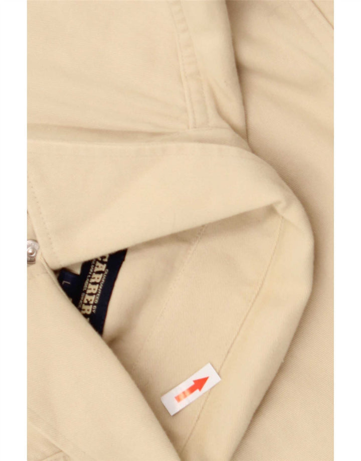 Carrera Herreskjorte Stor Beige Bomuld
