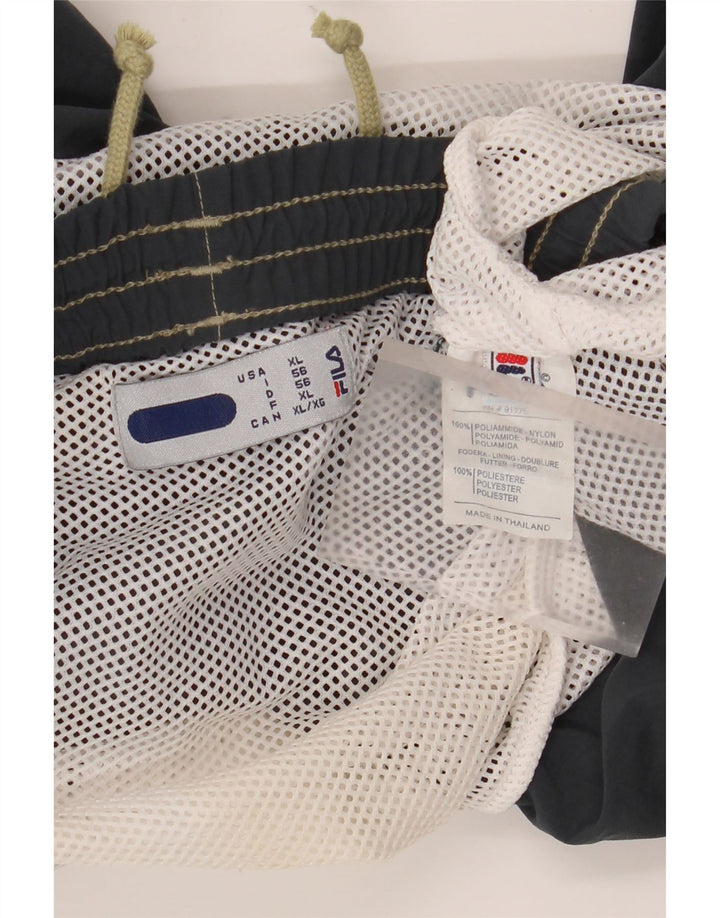 Fila Herre Sportshorts XL Grå Polyamid