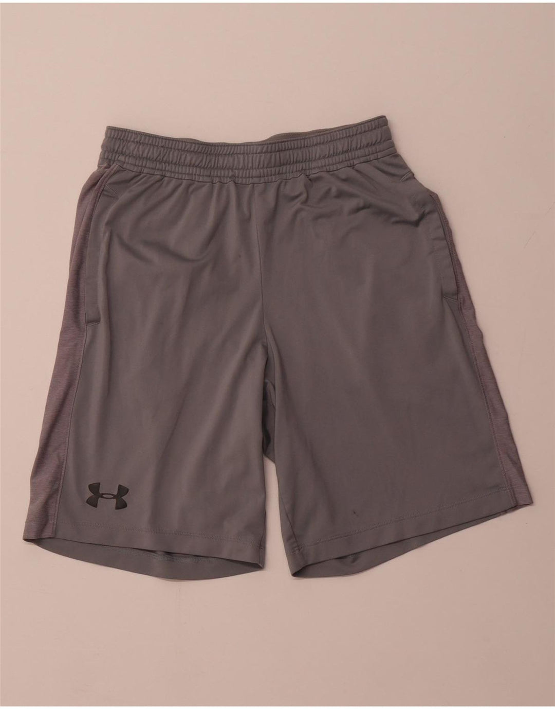 UNDER ARMOUR Herre Heat Gear Sports Shorts Små Grå Colourblock