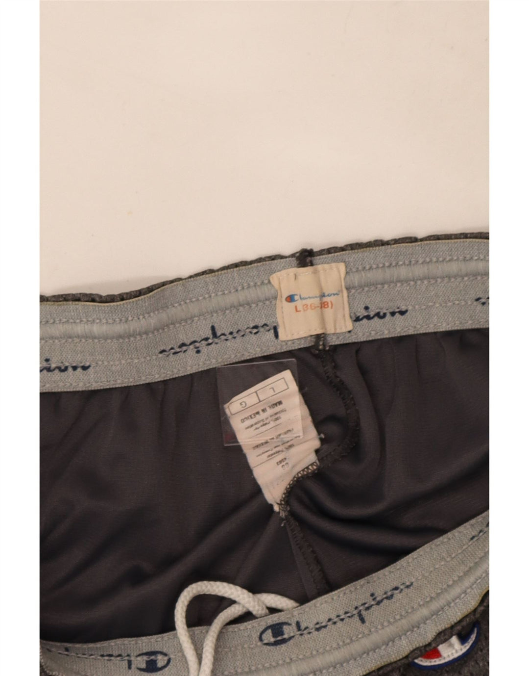 Champion Herre sportsshorts Large Grå Polyester