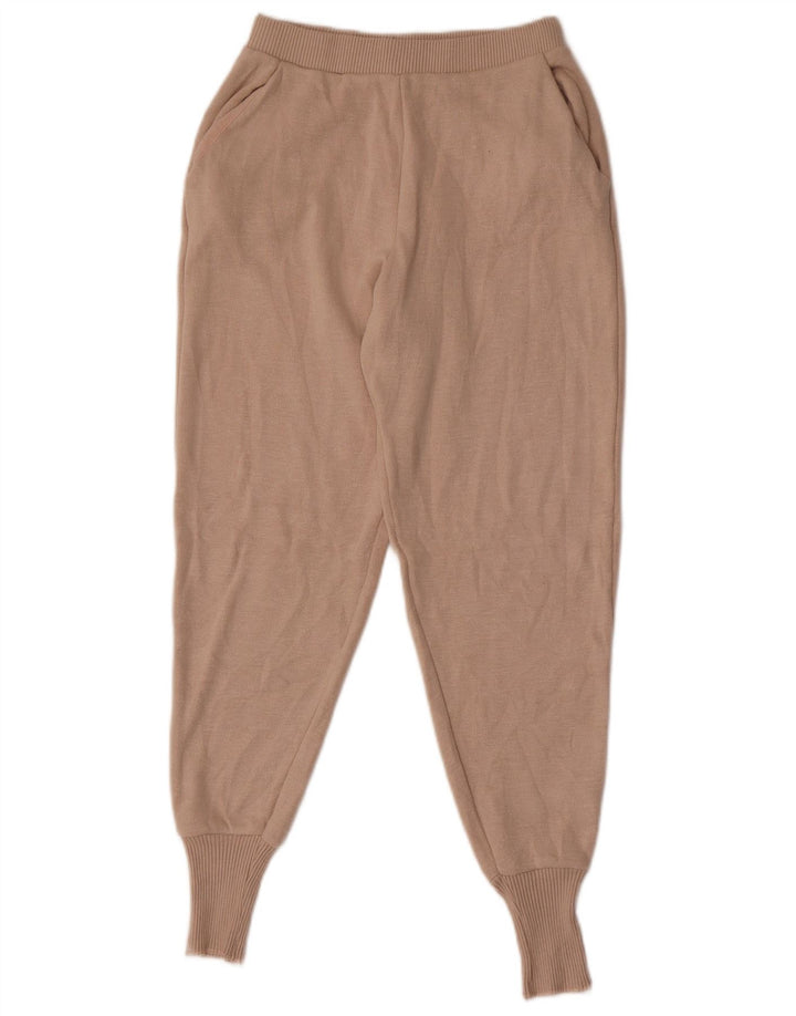 ZARA Træningsdragt til kvinder Joggers UK 8 Small Beige