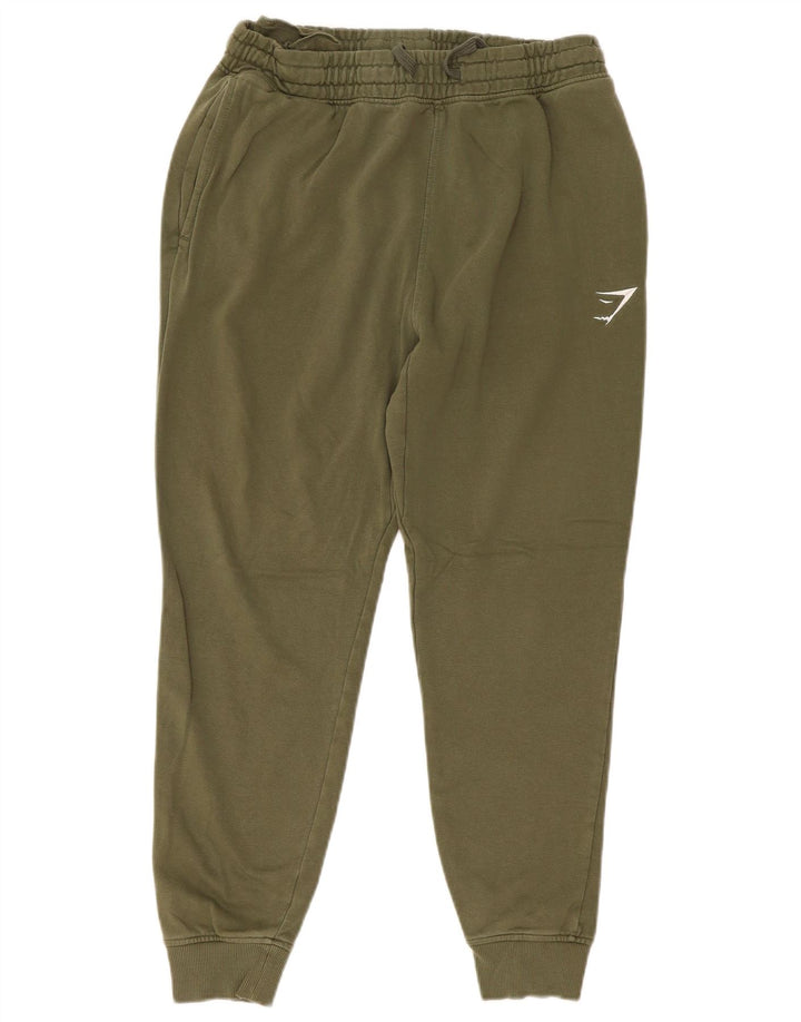Gymshark Herre træningsdragt Bukser Joggers Medium Khaki Bomuld