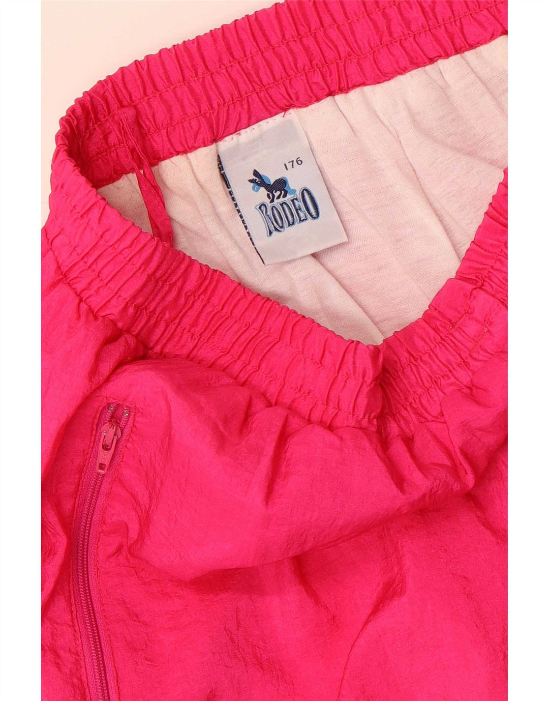 Rodeo Dame træningsdragt Bukser Joggers UK 14 Medium Pink Nylon