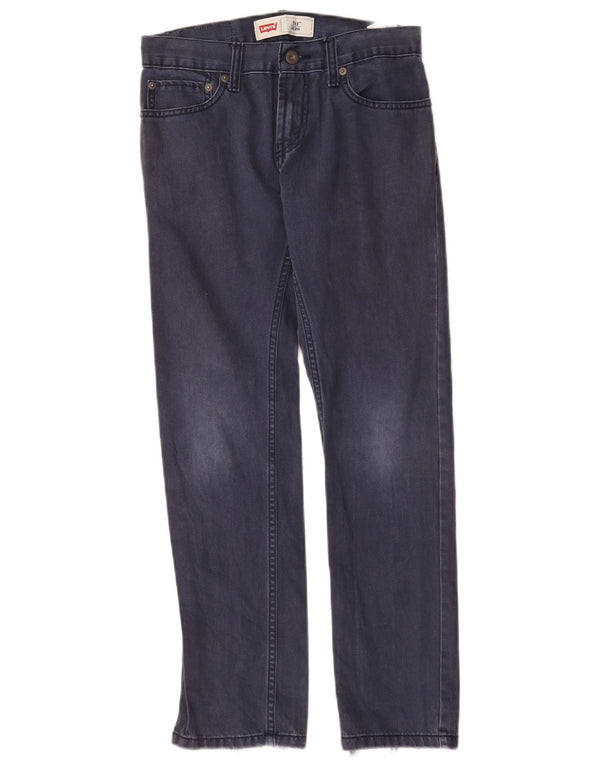 Levi's Boys 511 Slim Jeans 11-12 år W26 L26 Marineblå Bomuld