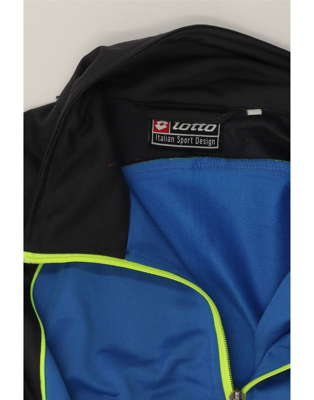 Lotto Herre træningsdragt Topjakke Medium Blue Colourblock