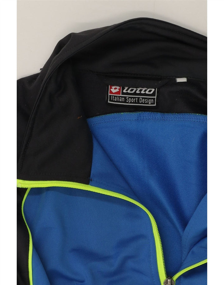Lotto Herre træningsdragt Topjakke Medium Blue Colourblock