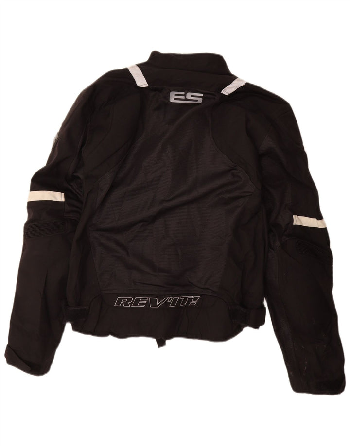 Revit Herre Motorstyle Graphic Racer Jacket UK 36 Small Black Polyamide